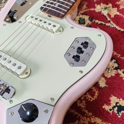 2025 Fender Japan FSR Collection Traditional II 60s Jaguar Shell Pink with Matching Headstock, 7.1 lbs, MIJ JD25 image 4