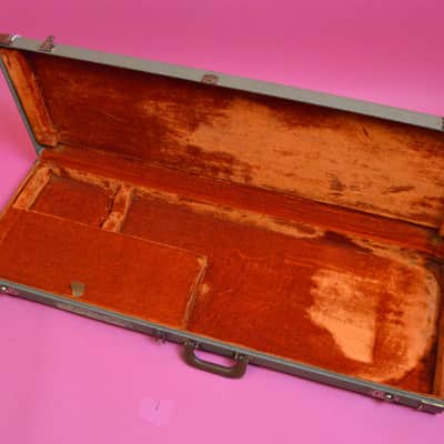 Vintage 1958 1959 Fender Brown Case Jazzmaster Stratocaster Strat Jaguar Tele 60 image 1