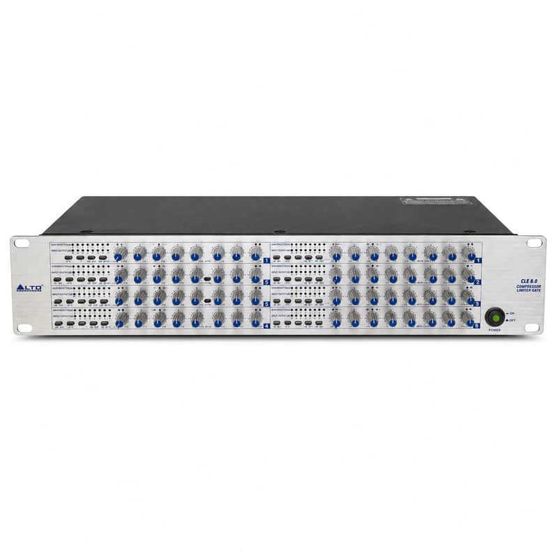Alto Professional CLE-8.0 8-Channel Compressor / Limiter / Gate – Ex-Demo image 1