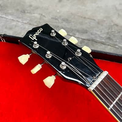 Greco EG-600 c 1990 Sunburst original vintage MIJ fujigen super real Japan Les paul single cut standard image 7