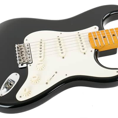 2010 Fender Eric Johnson Stratocaster Black image 6