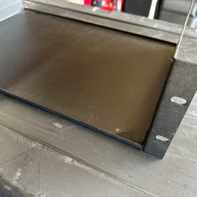 3U Metal Rack Shelf - Black image 3