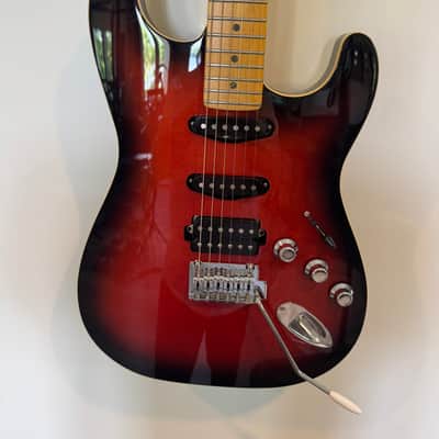Fender MIJ Aerodyne Special Stratocaster HSS 2022 - 2024 - Hot Rod Burst image 1