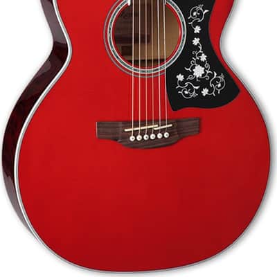 Takamine GN75CE Grand Concert Acoustic-Electric Guitar, Solid Spruce Top, Wine Red image 2