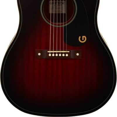 Gretsch Jim Dandy Dreadnought Acoustic Guitar - Deep Cherry Burst image 2