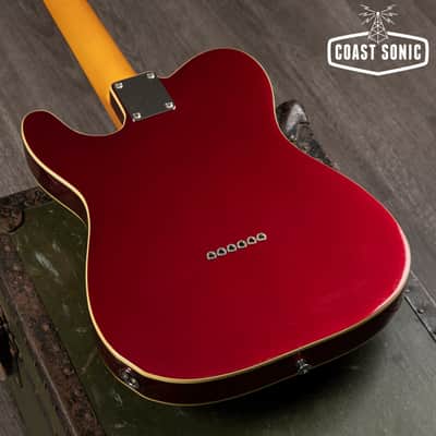 2006 ESP Edwards E-TE-100 Telecaster Candy Apple Red image 9