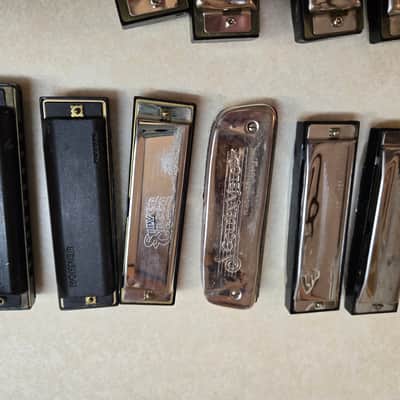 Harmonica LOT of 15~Hohner, Lee Oskar, Blues Harp image 8