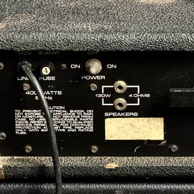 Peavey Monitor 260C 130-Watt Guitar Bass Amplifier Mark III Head Doom Metal Shoegaze image 6