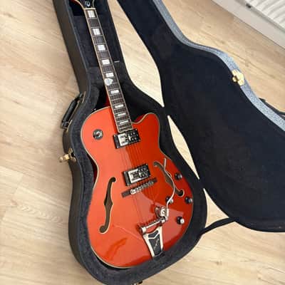 Epiphone Emperor Swingster with Rosewood Fretboard 2014 - 2019 - Sunrise Orange image 10