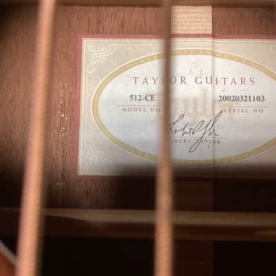 Taylor 512-C Acoustic Guitar image 8