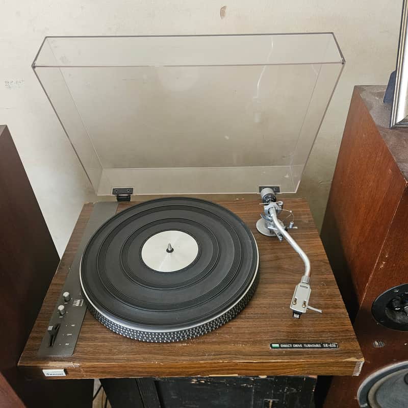 Sansui SR-626 Turntable record player direct drive awesome MicroAcoustics MA-2002 cartridge!