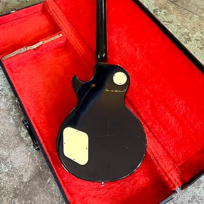 Greco EG-700 Single cut Les paul standard  1977 Ebony original vintage MIJ Japan Fujigen image 11