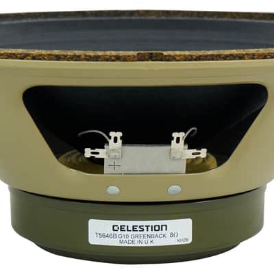 Celestion G10 Greenback 30W 10" Ceramic Magnet Guitar Speaker 8 Ohm image 5