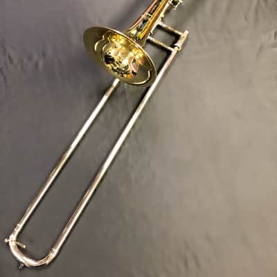 Bach 42BO Stradivarius Series F-Attachment Trombone with Nickel-Silver slide image 1