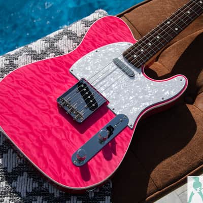 2025 Fender Limited Edition - Fender / ISHIBASHI FSR MIJ Traditional 60s Custom Telecaster KILLER AAAA Quilted Maple Top / Ash Back - Like New/Unplayed - Pro Set Up w Perfect Frets/Action/Intonation! image 7