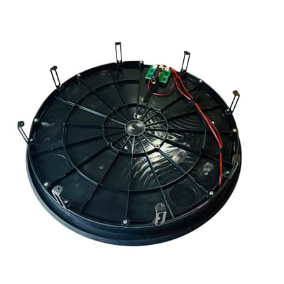 14” Dual Zone Quick-Bolt Silicone Trigger Pad Drum Topper for Acoustic Roland Yamaha A2E image 3