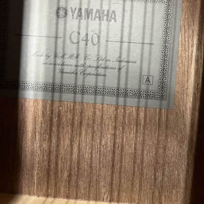 USED Yamaha C40 Classical Guitar Bild 6