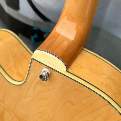 2005 Epiphone Broadway Natural w/Case image 9
