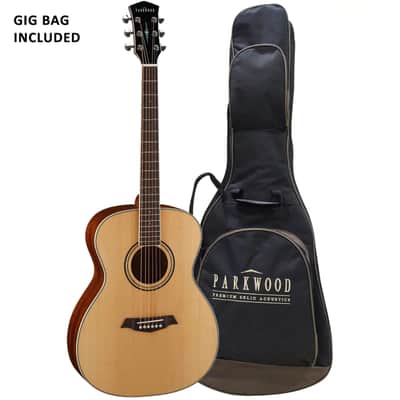 Parkwood S62 OM Body Acoustic Guitar - Natural image 5