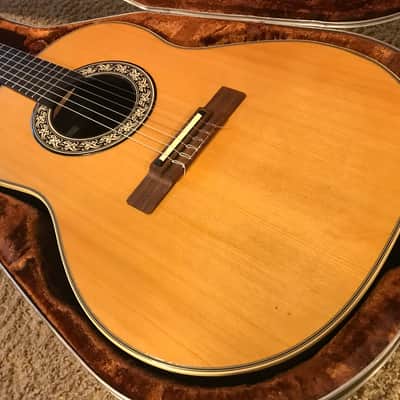Ovation Country Artist Classical 1624-4 acoustic-electric guitar 1979 with hard case and owners manuals image 3