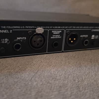 dbx 166XL Stereo Compressor / Limiter / Gate  - Black image 4