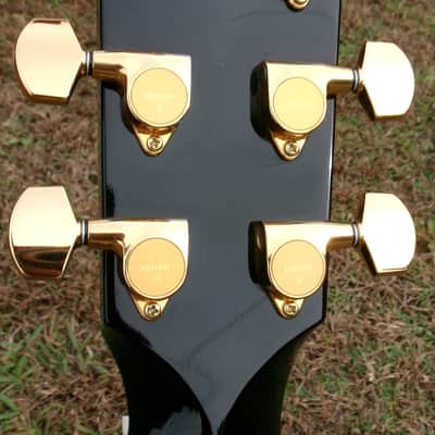 2020 K Yairi WY-2BK Electric Acoustic Guitar with cutaway+Original Hard Case etc. image 11