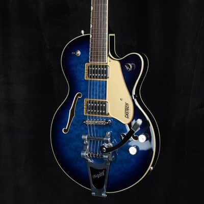 Preowned Gretsch G5655T-QM Electromatic Center Block Jr. in Hudson Sky image 5