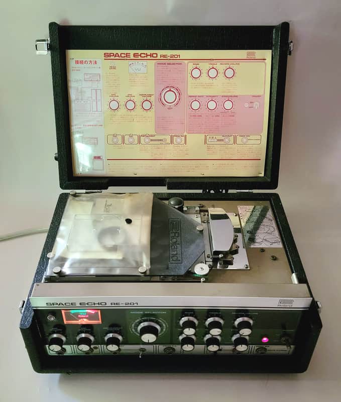Roland RE-201 Space Echo, 100% Working Survivor, Analog Tape Delay Echo Effect image 1
