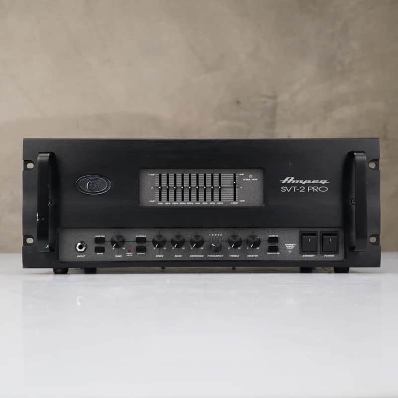Ampeg SVT2-Pro Vacuum Tube 300w Rackmount Bass Amp #59000 image 1