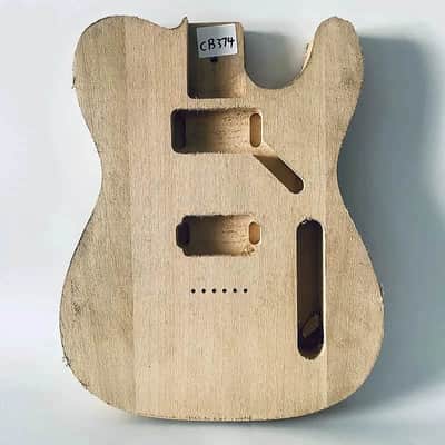 Harley Benton Tele Style Guitar Neck with HH Unfinished Body Set image 22