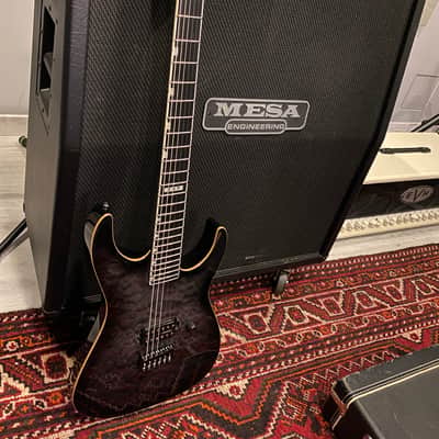 ESP ESP E-II M-I THRU NT QM 2024  - See Thru Black Sunburts image 3