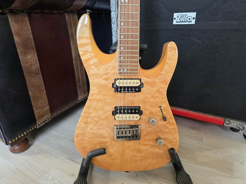 Jackson Pro Series Dinky DK2 HT Quilt Top MIM Super Strat HH Hardtail image 1