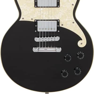 D'Angelico Premier Brighton Electric Guitar - Black Flake image 4