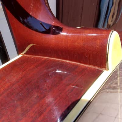 PROJECT: Yamaha F-335, 1970's or 80's, natural, rosewood bridge, headstock cap and fretboard, Cipollina image 14