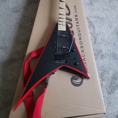 Jackson Randy Rhoads 2017? - Black with Red Bevel image 1