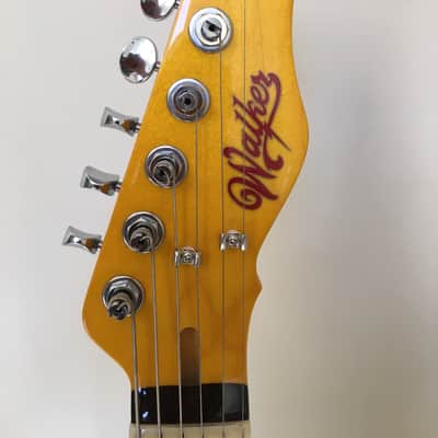 Scott Walker Jimson Telecaster Stlye Guitar Coral image 4