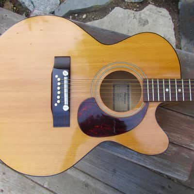 Harptone S-6NC Sultan guitar Sam Koontz vintage 1960s 1970s Vintage arched back cutaway image 9