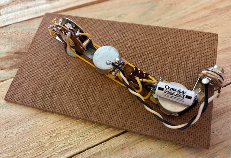 Fender American Deluxe Telecaster 3 Pickup Wiring Harness With On/On Switch image 1
