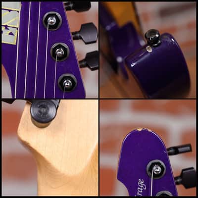 ESP The Mirage See-Thru Purple 1995 w/Hardshell Case image 11