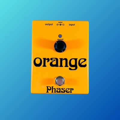 Orange Phaser Pedal image 1