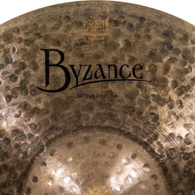 MEINL B14DAH Byzance Dark HiHat 14 Zoll dark image 7