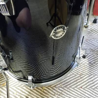 Ludwig Ludwig Accent Floor Tom 16x16 Black image 1