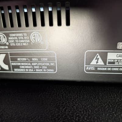 Kustom KBA 80 80-watt MOSFET Bass Amplifier image 6