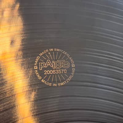 Paiste 20" Masters Dark Crash Cymbal 2011 - Present - Traditional image 6