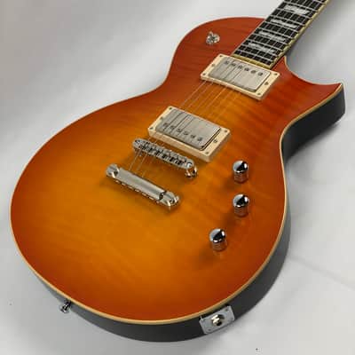 ESP E-II Eclipse Full Thickness Vintage Honey Burst Electric Guitar + Hard Case Made in Japan image 6