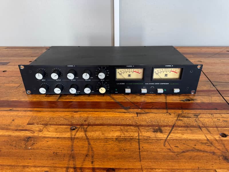 LA Audio Classic Compressor 1991 - Black image 1