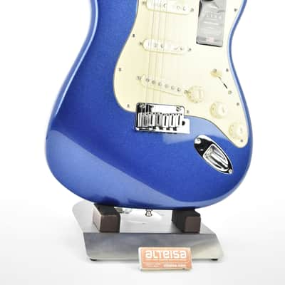 Fender American Ultra Stratocaster with Maple Fretboard Cobra Blue image 5