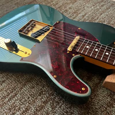 Fender MIJ FSR Collection 75th Anniversary Hybrid II Telecaster - Sherwood Green Metallic w/Dimarzio Chopper T Bridge Pickup (Original Bridge P/U Included): image 4