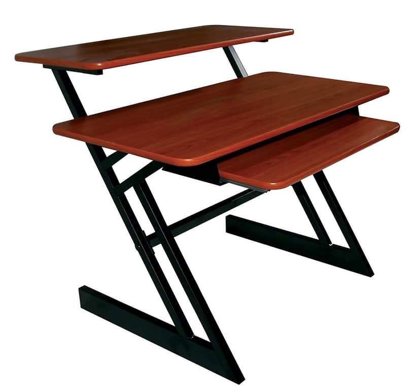 Quik-Lok Z-250-BKCY Triple-Shelf Studio Workstation image 1