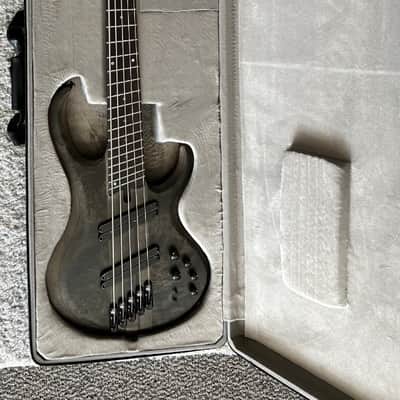 Ibanez BTB805MSTGF 5-String Multi-Scale Bass w/Case, Transparent Gray image 9